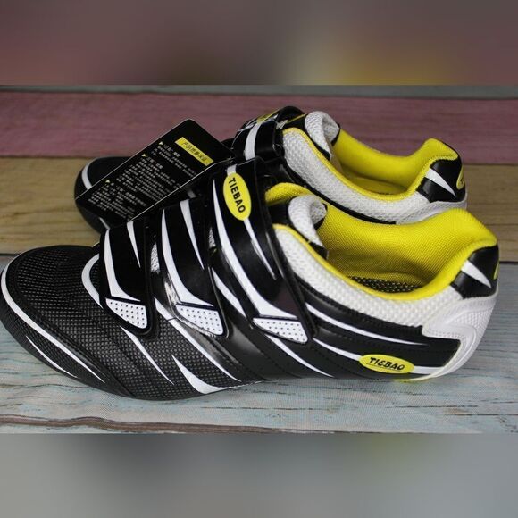 Tiebao Shoes - Unisex Cycling Pedal Bike Shoes 11W/9M